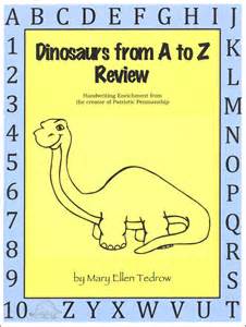 Patriotic Penmanship Dinosaur From A to Z Review